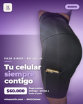 Biker Faja Moldeadora con Bolsillo para Celular - MIGO