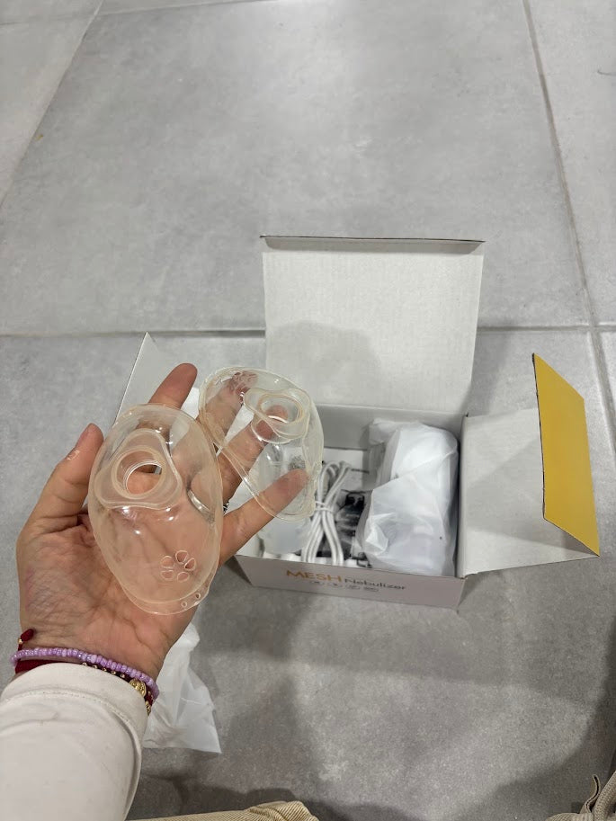 Nebulizador con mascarillas para adulto y niño
