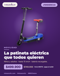Patineta eléctrica scooter para niños y adultos - MÍO a un clic