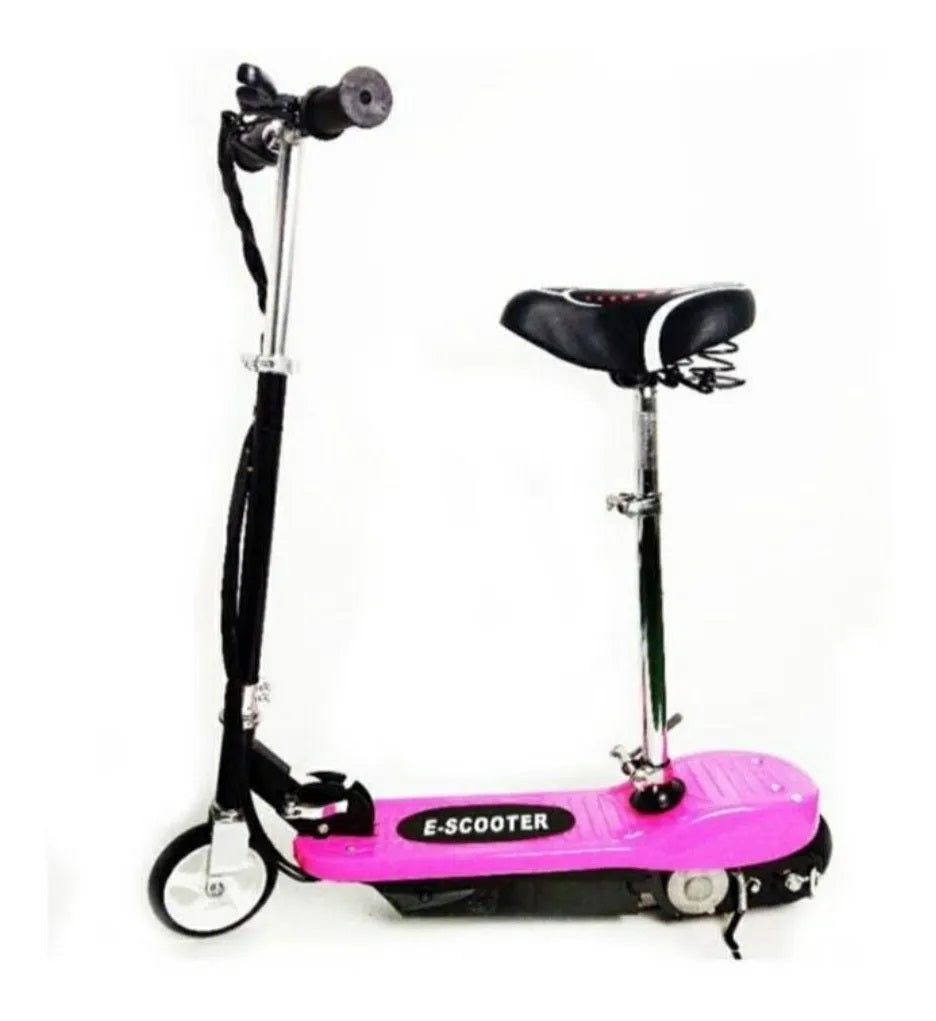 Patineta eléctrica TekSilver rosada para niños y adultos